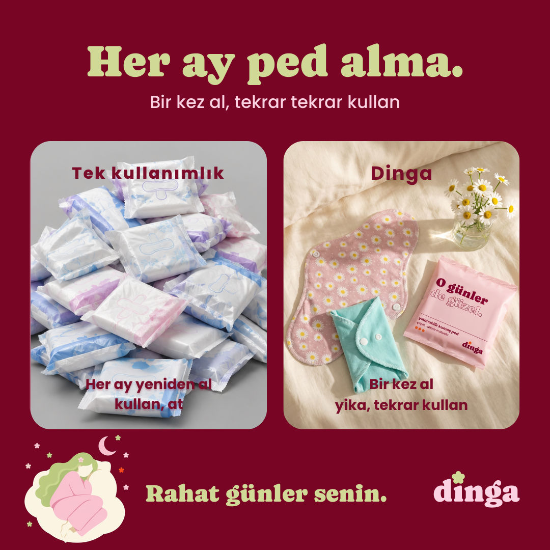 Dinga® Yıkanabilir Ped